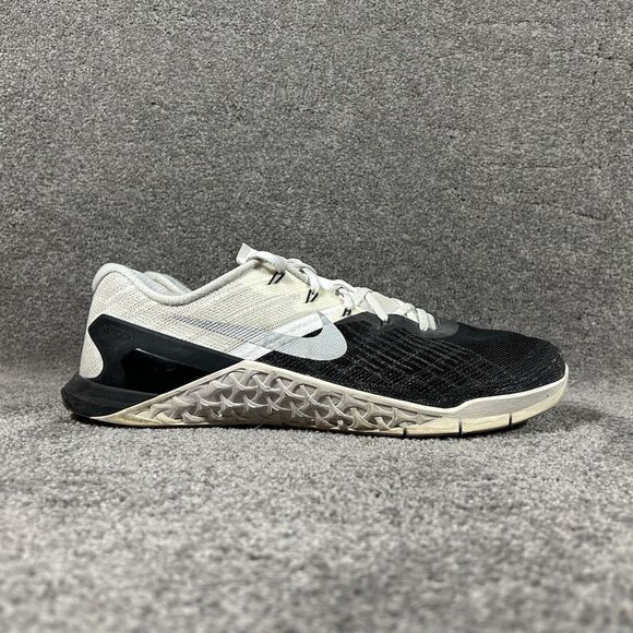 Nike Other - NIKE Metcon 3 852928-005 Men's Size 15 Black White Cross Training Shoes Used